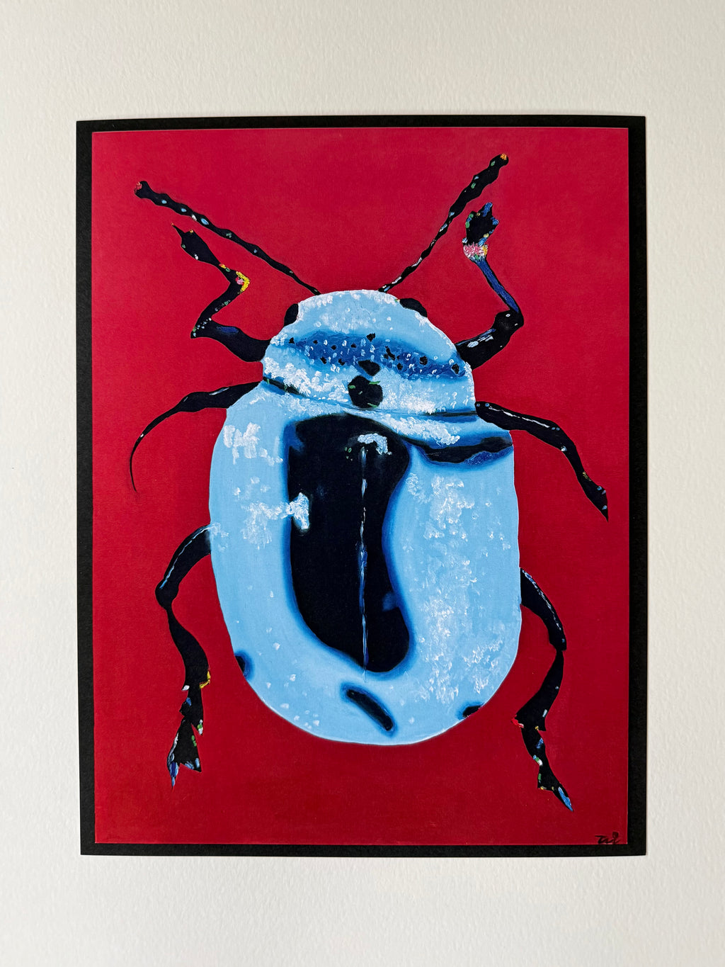 Chrysochus Cobaltinus Print